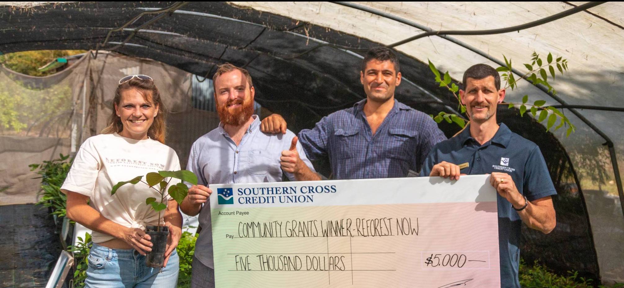 2019 Community Grant - Reforest Now