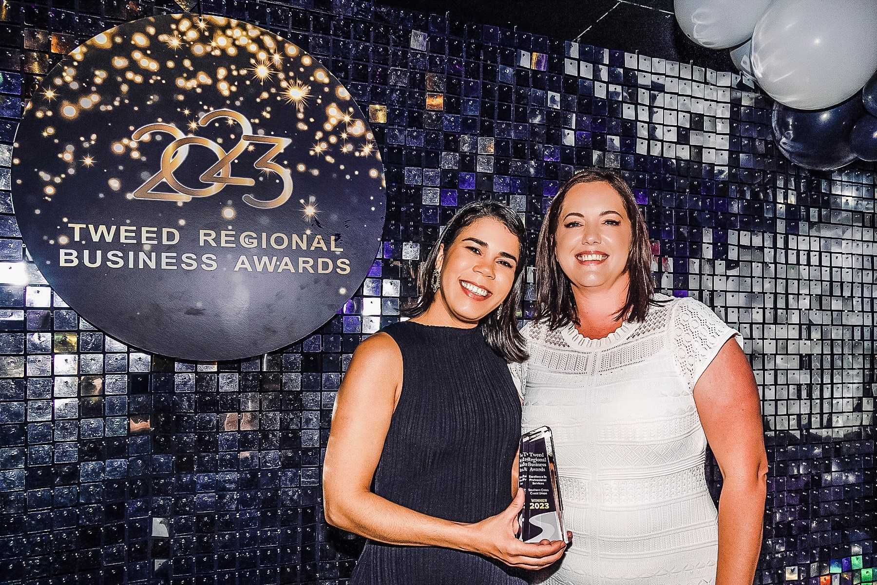 Winners of the Tweed Regional Business Awards 2023 celebrating excellence in business achievements.